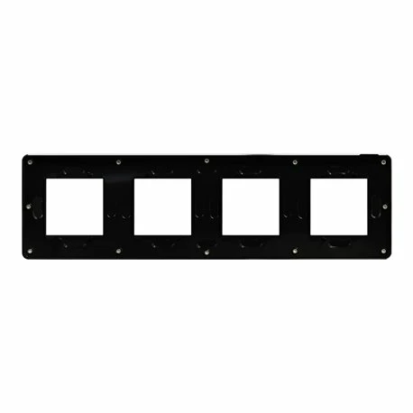 Schneider Electric Plaque De Finition Unica Studio Métal N NU280852M Bronze Liseré Anthracite 4 Postes 9 Schneider Electric Plaque De Finition Unica Studio Métal N NU280852M Bronze Liseré Anthracite 4 Postes – Image 7