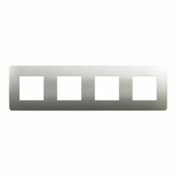 Schneider Electric Plaque De Finition Unica Studio Métal N NU280856M Aluminium Liseré Anthracite 4 Postes 13 Schneider Electric Plaque De Finition Unica Studio Métal N NU280856M Aluminium Liseré Anthracite 4 Postes -Schneider Electric Soldes plaque de finition unica studio metal n nu280856m aluminium lisere anthracite 4 postes 3