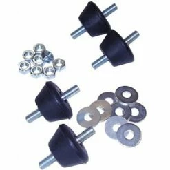 Lot De 10 Sachets De 4 Plots Anti Vibratiles 4AS04 320 Kg Charge Totale