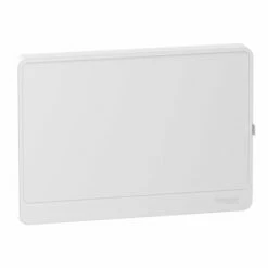 Schneider Electric Porte Resi9 R9H18421 Pour Coffret électrique 1 Rangée De 18 Modules Blanc