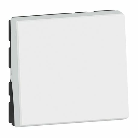 Poussoir Inverseur Mosaic Easy-Led 6A 250V 2 Modules Blanc 077040L 3 Poussoir Inverseur Mosaic Easy-Led 6A 250V 2 Modules Blanc 077040L