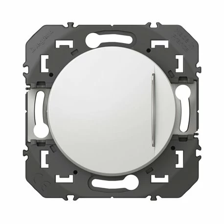 Poussoir Simple Avec Voyant Lumineux Dooxie 6A 250V Finition Blanc 600016 4 Poussoir Simple Avec Voyant Lumineux Dooxie 6A 250V Finition Blanc 600016 – Image 2
