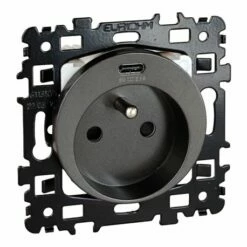 Prise 16A Combinée 2P+T USB Type C Vulcain