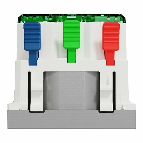 Prise 2P+T Affl FR + USB C 10,5W 90° Rap Unica NU301530 Aluminium 2 Modules Mécanisme Seul 8 Prise 2P+T Affl FR + USB C 10,5W 90° Rap Unica NU301530 Aluminium 2 Modules Mécanisme Seul – Image 6