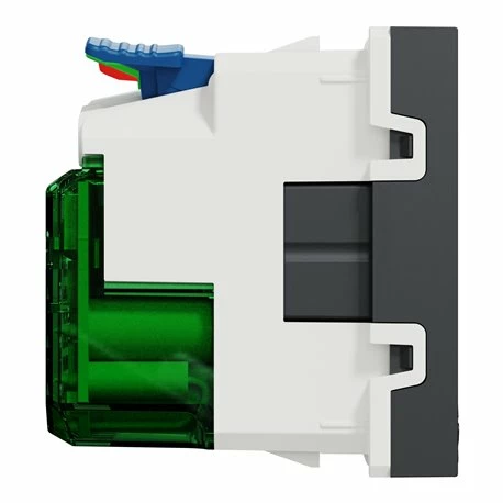 Prise 2P+T Affl FR + USB C 10,5W 90° Rap Unica NU301554 Anthracite 2 Modules Mécanisme Seul 9 Prise 2P+T Affl FR + USB C 10,5W 90° Rap Unica NU301554 Anthracite 2 Modules Mécanisme Seul – Image 7