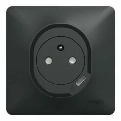 Prise 2P+T Affleurante Avec USB-C Puissance 10.5W Ovalis S340089 Anthracite -Schneider Electric Soldes prise 2pt affleurante avec usb c puissance 105w ovalis s340089 anthracite 4