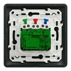 Prise 2P+T Affleurante Avec USB-C Puissance 10.5W Ovalis S340089 Anthracite -Schneider Electric Soldes prise 2pt affleurante avec usb c puissance 105w ovalis s340089 anthracite 5