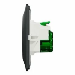 Prise 2P+T Affleurante Avec USB-C Puissance 10.5W Ovalis S340089 Anthracite -Schneider Electric Soldes prise 2pt affleurante avec usb c puissance 105w ovalis s340089 anthracite 7