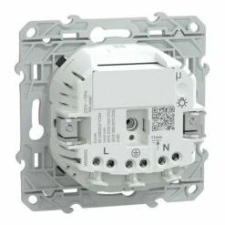 Prise 2P+T Conectée Wiser Ovalis S340559 16 A Zigbee Anthracite -Schneider Electric Soldes prise 2pt conectee wiser ovalis s340559 16 a zigbee anthracite 6
