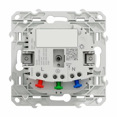 Prise 2P+T Connectée Wiser Odace S520559 16 A Zigbee Blanc 10 Prise 2P+T Connectée Wiser Odace S520559 16 A Zigbee Blanc – Image 8