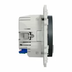Prise 2P+T Connectée Wiser Odace S540559 16 A Zigbee Anthracite -Schneider Electric Soldes prise 2pt connectee wiser odace s540559 16 a zigbee anthracite 4
