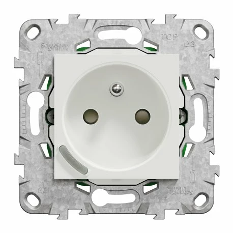 Prise 2P+T Connectée Wiser Unica NU555918 16 A Zigbee Blanc 6 Prise 2P+T Connectée Wiser Unica NU555918 16 A Zigbee Blanc – Image 4