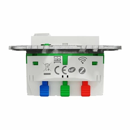 Prise 2P+T Connectée Wiser Unica NU555918 16 A Zigbee Blanc 8 Prise 2P+T Connectée Wiser Unica NU555918 16 A Zigbee Blanc – Image 6