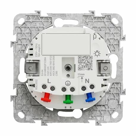 Prise 2P+T Connectée Wiser Unica NU555918 16 A Zigbee Blanc 9 Prise 2P+T Connectée Wiser Unica NU555918 16 A Zigbee Blanc – Image 7