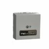 Prise Chargeur USB Double Rapide 18W 3,4A Type A+C Unica NU301930 Aluminium 2 Modules 2 Prise Chargeur USB Double Rapide 18W 3,4A Type A+C Unica NU301930 Aluminium 2 Modules -Schneider Electric Soldes prise chargeur usb double rapide 18w 34a type ac unica nu301930 aluminium 2 modules
