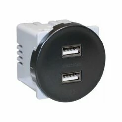 Prise Chargeur USB Double Type A Vulcain