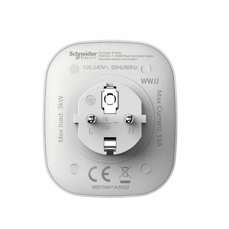 Schneider Electric Prise Connectée Et Répéteur Wiser Zigbee CCTFR6500 13A 8 Schneider Electric Prise Connectée Et Répéteur Wiser Zigbee CCTFR6500 13A – Image 6