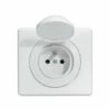 Prise De Courant 2P+T Complet Avec Plaque Céliane Surface étanche Blanc 099170 1 Prise De Courant 2P+T Complet Avec Plaque Céliane Surface étanche Blanc 099170 -Schneider Electric Soldes prise de courant 2pt complet celiane inox brosse 067111068411069101080251