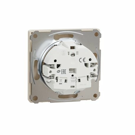 Prise De Courant 2P+T FR D-Life MTN2500-6033 Blanc Sable Mécanisme Et Enjoliveur 8 Prise De Courant 2P+T FR D-Life MTN2500-6033 Blanc Sable Mécanisme Et Enjoliveur – Image 6