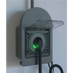 Prise De Courant 2P+T Renforcée Pour Véhicules électriques En Saillie MUR36014 Mureva EV Link Anthracite -Schneider Electric Soldes prise de courant 2pt renforcee pour vehicules electriques en saillie mur36014 mureva ev link anthracite 5