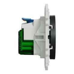 Prise De Courant Affleurante 2P+T Avec USB C Odace S540089 Anthracite -Schneider Electric Soldes prise de courant affleurante 2pt avec usb c odace s540089 anthracite 3