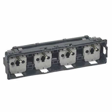 Legrand Prise De Courant Quadruple 2P+T Compacte Standard Français Céliane 067128 3 Legrand Prise De Courant Quadruple 2P+T Compacte Standard Français Céliane 067128