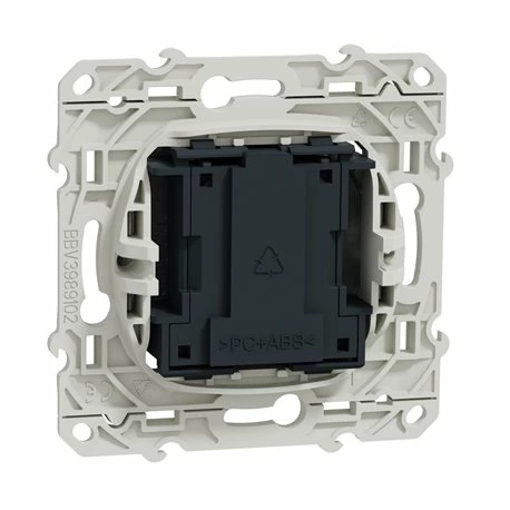 Prise De Téléphone France Telecom 8 Contacts Odace S530496 Aluminium 7 Prise De Téléphone France Telecom 8 Contacts Odace S530496 Aluminium – Image 5