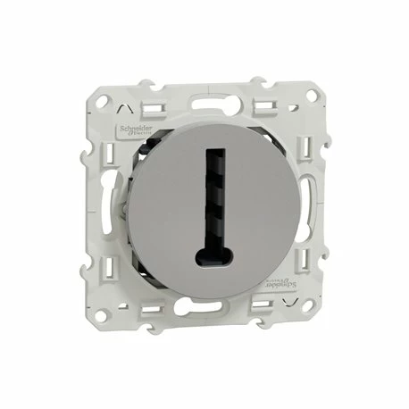 Prise De Téléphone France Telecom 8 Contacts Odace S530496 Aluminium 3 Prise De Téléphone France Telecom 8 Contacts Odace S530496 Aluminium