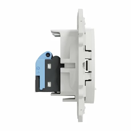 Prise Double RJ45 (8 Contacts) Cat.6 Odace S520485 Blanc Brillant Grade 1 (informatique + Tél) 4 Prise Double RJ45 (8 Contacts) Cat.6 Odace S520485 Blanc Brillant Grade 1 (informatique + Tél) – Image 2