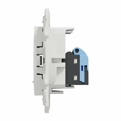 Prise Double RJ45 (8 Contacts) Cat.6 Odace S520485 Blanc Brillant Grade 1 (informatique + Tél) 7 Prise Double RJ45 (8 Contacts) Cat.6 Odace S520485 Blanc Brillant Grade 1 (informatique + Tél) – Image 5
