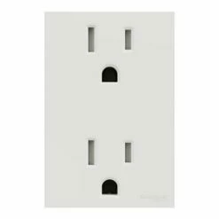 Prise Double Standard US 15A 2P+T Unica NU306018 Blanc 3 Modules Mécanisme Seul -Schneider Electric Soldes prise double standard us 15a 2pt unica nu306018 blanc 3 modules mecanisme seul 5