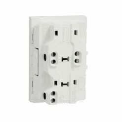 Prise Double Standard US 15A 2P+T Unica NU306018 Blanc 3 Modules Mécanisme Seul -Schneider Electric Soldes prise double standard us 15a 2pt unica nu306018 blanc 3 modules mecanisme seul 7