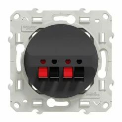 Prise Haut-parleurs Odace S540488 Anthracite 2 Sorties 16 Prise Haut-parleurs Odace S540488 Anthracite 2 Sorties -Schneider Electric Soldes prise haut parleurs odace s540488 anthracite 2 sorties 6