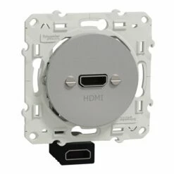 Prise HDMI Type A Prise Femelle/câble Femelle à L'arrière Odace S530462 Aluminium