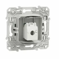 Prise RJ45 (8 Contacts) Cat.6 Odace S510476 Blanc Recyclé Brillant Grade 3 Multimédia -Schneider Electric Soldes prise rj45 8 contacts cat6 odace s510476 blanc recycle brillant grade 3 multimedia 2