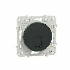 Prise RJ45 (8 Contacts) Cat.6 Odace S540477 Anthracite Grade 3 Multimédia +