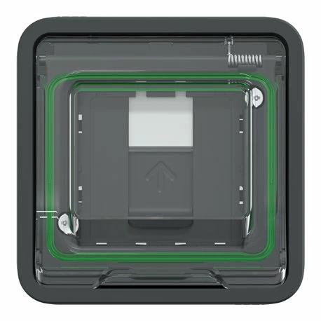 Prise RJ45 Cat 6A Blindé STP FTP Mureva Styl MUR35038 Gris Composable 7 Prise RJ45 Cat 6A Blindé STP FTP Mureva Styl MUR35038 Gris Composable – Image 5