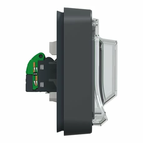 Prise RJ45 Cat 6A Blindé STP FTP Mureva Styl MUR35038 Gris Composable 8 Prise RJ45 Cat 6A Blindé STP FTP Mureva Styl MUR35038 Gris Composable – Image 6