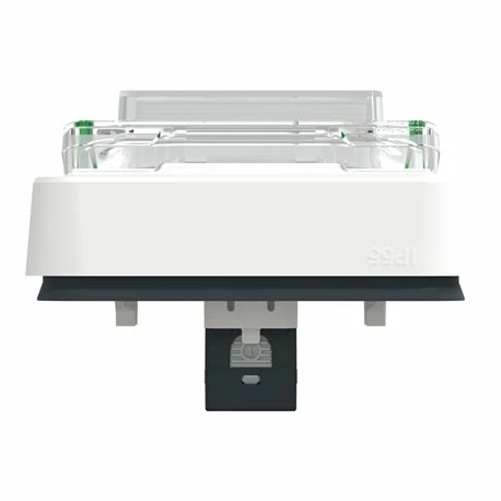 Prise RJ45 Cat 6A Blindé STP FTP Mureva Styl MUR39038 Blanc Composable 5 Prise RJ45 Cat 6A Blindé STP FTP Mureva Styl MUR39038 Blanc Composable – Image 3