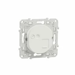 Prise RJ45 Cat6a Grade 3 (multimédia +) (longue Distance) Ovalis S320477 Blanc