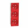 Prise Triple 2P+T FR 45° Détrompage Mécanique Unica NU307103 Rouge Mécanisme Seul 2 Prise Triple 2P+T FR 45° Détrompage Mécanique Unica NU307103 Rouge Mécanisme Seul -Schneider Electric Soldes prise triple 2pt fr 45 detrompage mecanique unica nu307103 rouge mecanisme seul