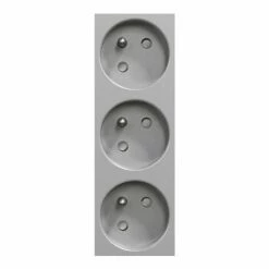 Prise Triple 2P+T FR 45° Unica NU307930 Aluminium Mécanisme Seul -Schneider Electric Soldes prise triple 2pt fr 45 unica nu307930 aluminium mecanisme seul 3