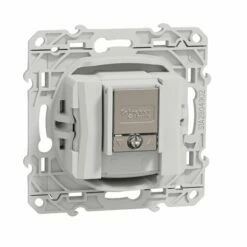 Prise TV/FM Encastrée Individuelle Odace S520451 Blanc -Schneider Electric Soldes prise tv fm encastree individuelle odace s520451 blanc 3