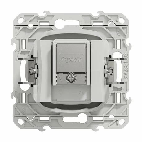 Prise TV/FM Encastrée Odace S525451 Blanc Brillant 4 Prise TV/FM Encastrée Odace S525451 Blanc Brillant – Image 2