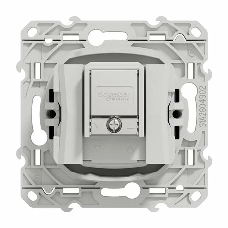 Prise TV/FM/SAT Encastrée Odace S540461 Anthracite 1 Entrée 9 Prise TV/FM/SAT Encastrée Odace S540461 Anthracite 1 Entrée – Image 7