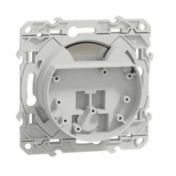 Prise TV Multiservices Encastrée Odace S520457 Blanc Brillant -Schneider Electric Soldes prise tv multiservices encastree odace s520457 blanc brillant 3