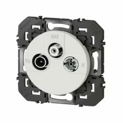 Prise TV-R-SAT 1 Cable Dooxie Finition Blanc 600353 7 Prise TV-R-SAT 1 Cable Dooxie Finition Blanc 600353 -Schneider Electric Soldes prise tv r sat 1 cable dooxie finition blanc600353 2