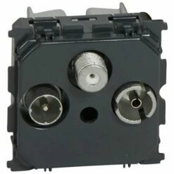 Prise TV-R-SAT Celiane Etoile Blindee - Classe A Compatible 4G Lte 067388