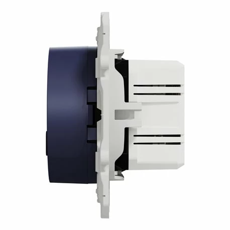 Prise USB Double Charge Rapide Odace S550219 Bleu Cobalt 8 Prise USB Double Charge Rapide Odace S550219 Bleu Cobalt – Image 6