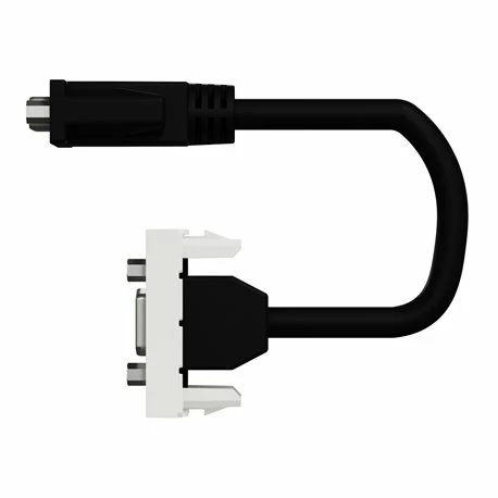 Prise VGA (HD15 Female) Préconnectorisée Unica NU343218 Blanc 1 Module Mécanisme Seul 10 Prise VGA (HD15 Female) Préconnectorisée Unica NU343218 Blanc 1 Module Mécanisme Seul – Image 8